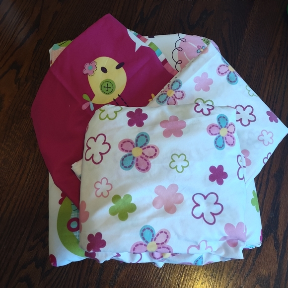 Everything Kids by Nojo Hoot Hoot 4-Piece Toddler Comforter Set- Owls - Picture 2 of 3